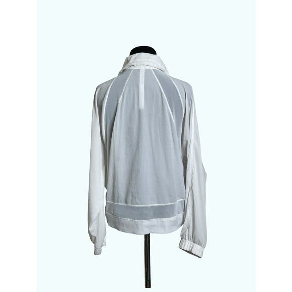 Lululemon white long sleeves lightweight jacket size 4 - Picture 7 of 12